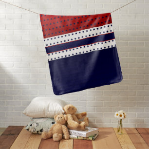 Patriotic Stars Baby Blanket