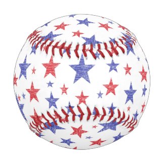 Patriotic Stars Baseball