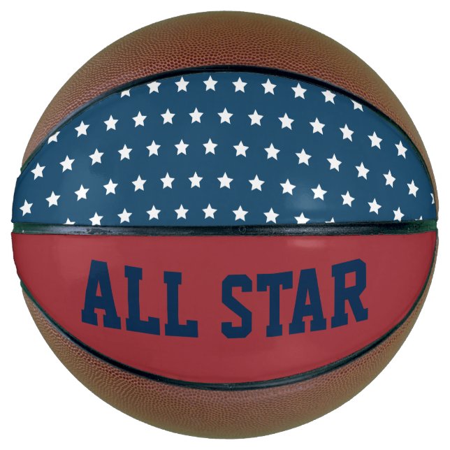 Patriotic Stars Basketball (Front)