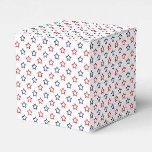 Patriotic Stars Favor Boxes