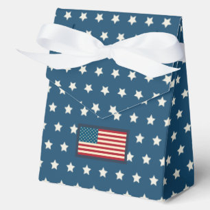 Patriotic Stars Favor Boxes
