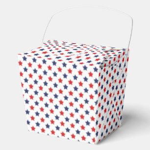 Patriotic Stars Favor Boxes