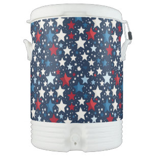 Patriotic Stars Igloo Cooler