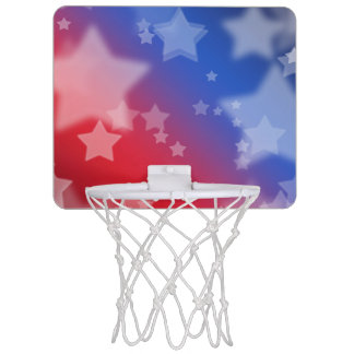 Patriotic Stars Mini Basketball Hoop