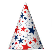 Patriotic Stars Party Hat