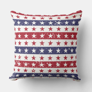 Patriotic Stars Pillow