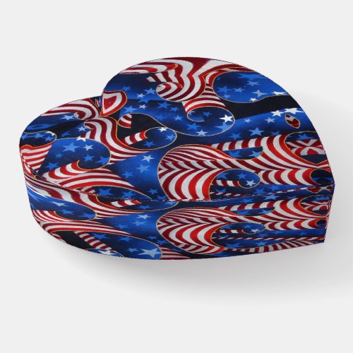 Patriotic Stars  Stripes Paperweight