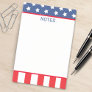 Patriotic Stars & Stripes USA American Flag Post-it Notes