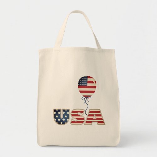 Patriotic Stars  Stripes USA   Tote Bag