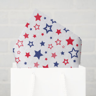 Patriotic Stars Tissue Paper