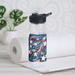 Patriotic Stars Water bottle