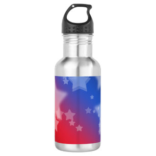 Patriotic Stars Water Bottle