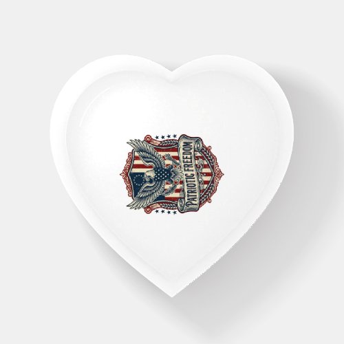 Patriotic State Pride Series Vector Graphic Tee (2 Paperweight