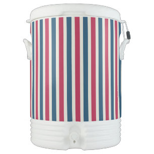 Patriotic Stripes Cooler