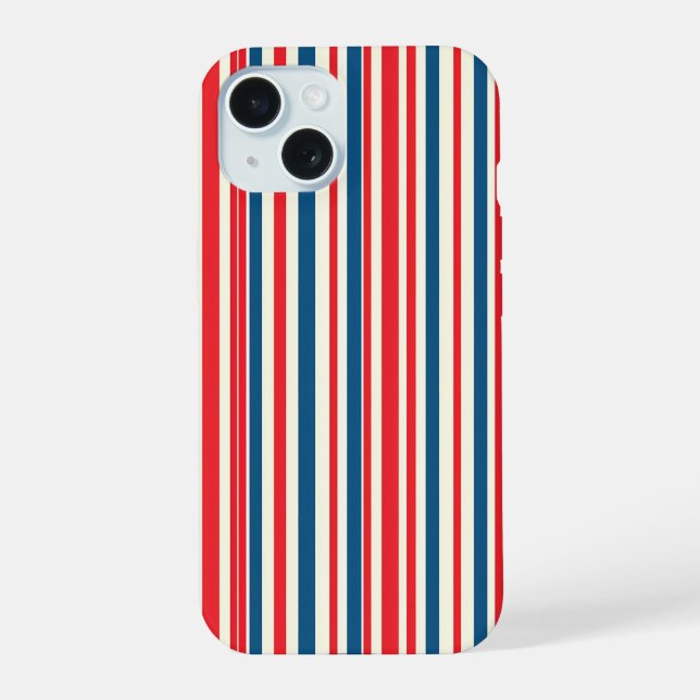 Patriotic Stripes Iphone Case (Back)