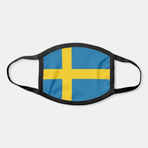 Patriotic Sweden Flag Face Mask