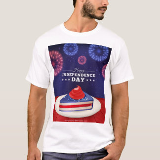 Patriotic T-Shirt Design for Independence Day