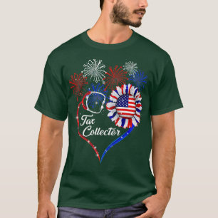 Patriotic Ta Collector 4th Of July American Flag S T-Shirt