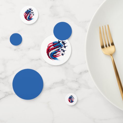 Patriotic Table Confetti