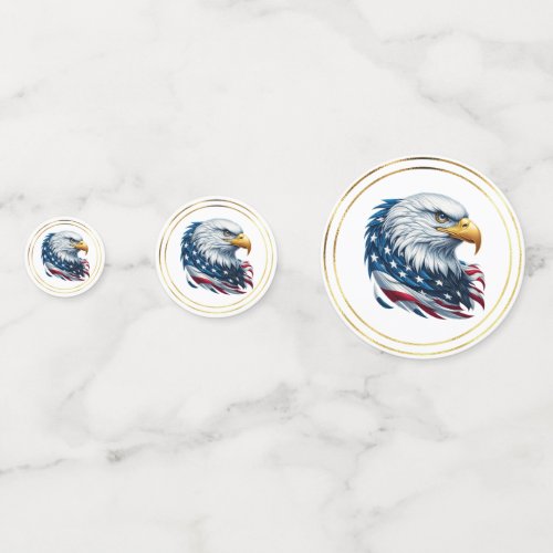 Patriotic Table Confetti
