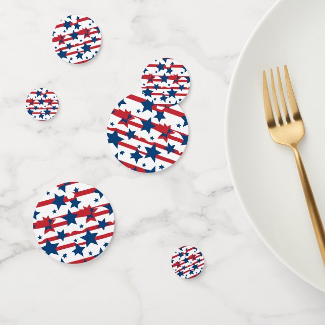 Patriotic Table Confetti (Group)