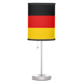 Patriotic table lamp with Flag of Germany (Right)