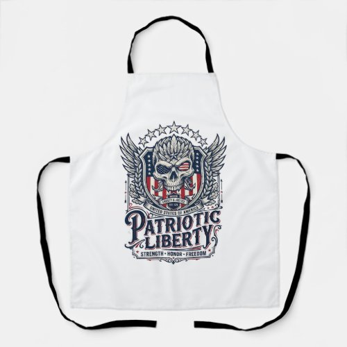 Patriotic Tactical Eagle Skull Military Inspired S Apron