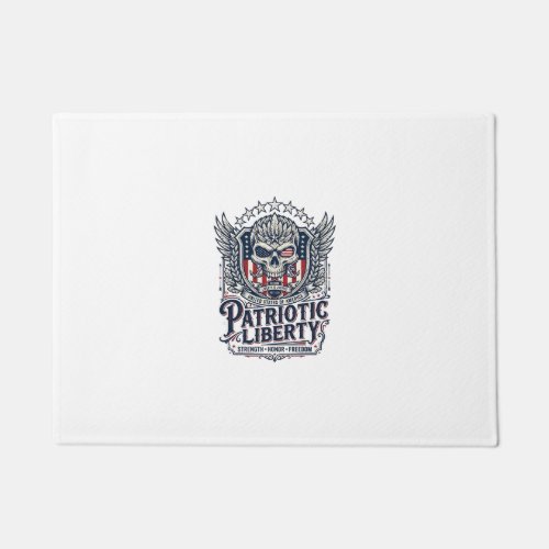 Patriotic Tactical Eagle Skull Military Inspired S Doormat
