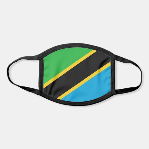 Patriotic Tanzania Flag Face Mask