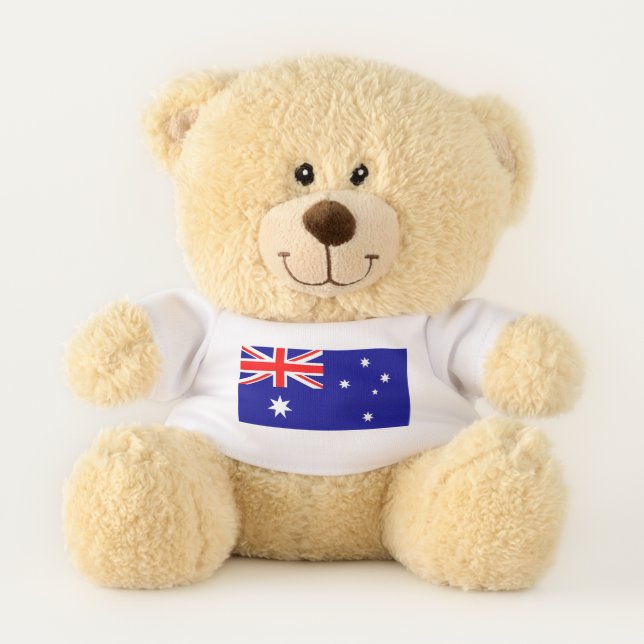 Patriotic Teddy Bear flag of Australia (Front)