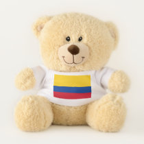 Patriotic Teddy Bear flag of Colombia