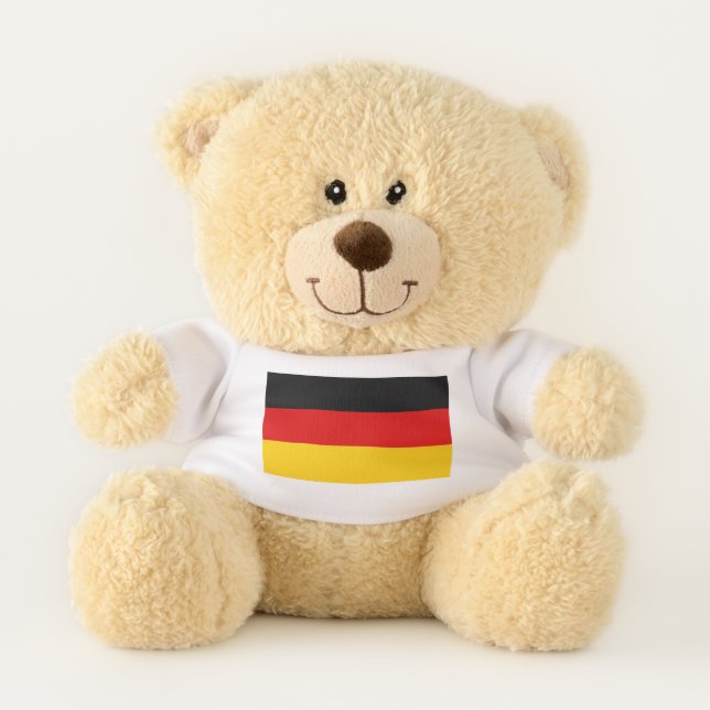 Patriotic Teddy Bear flag of Germany (Front)