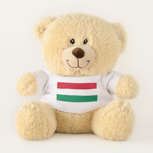 Patriotic Teddy Bear flag of Hungary