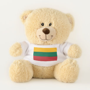 Patriotic Teddy Bear flag of Lithuania