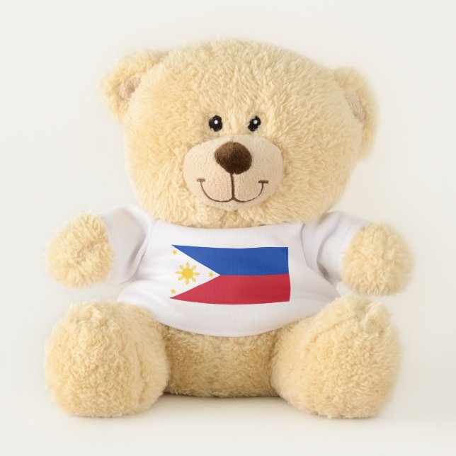 Patriotic Teddy Bear flag of Philippines (Front)