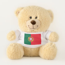 Patriotic Teddy Bear flag of Portugal