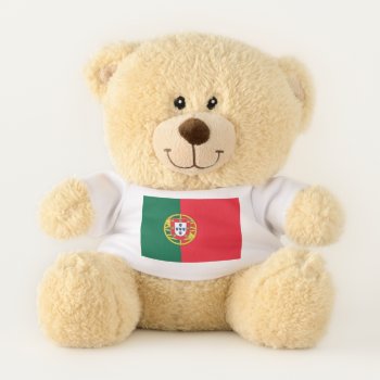 Patriotic Teddy Bear Flag Of Portugal by AllFlags at Zazzle