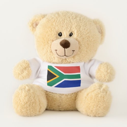 Patriotic Teddy Bear flag of South Africa