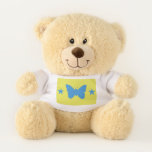 Patriotic Teddy Bear with flag of Bady Bassit