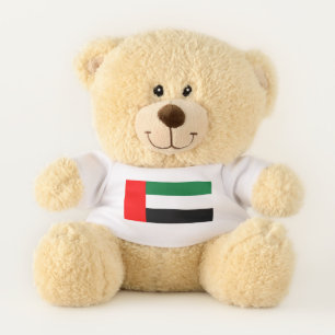 Patriotic Teddy Bear with flag of UAE