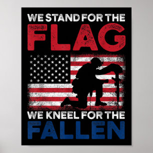 Patriotic Tee. Memorial Day Patriotic Apparel Poster