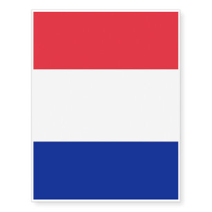 Patriotic temporary tattoos Flag of France