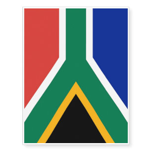 south african flag tattoos