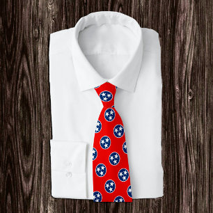 Patriotic Tennessee fashion, flag, USA business Neck Tie