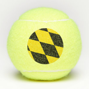 Patriotic Tennis Ball with Flag of Munich
