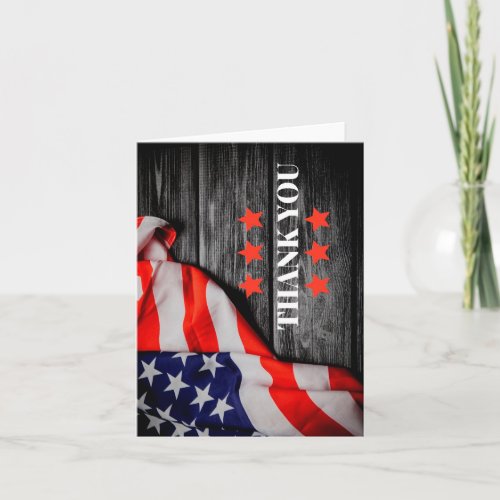 Patriotic Thank you 