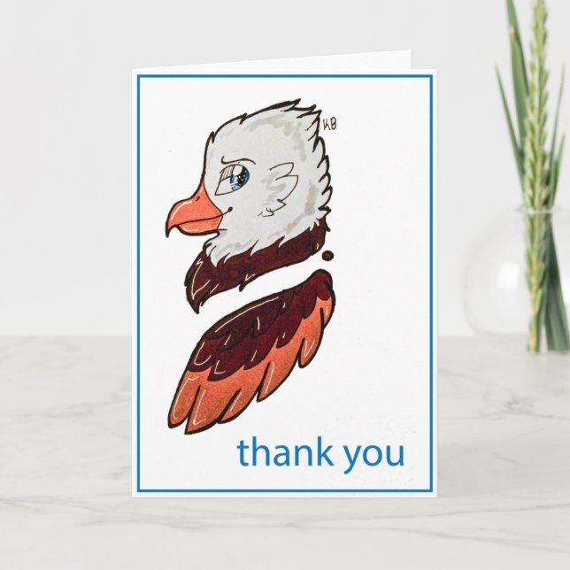 Patriotic Thank You Card (Front)