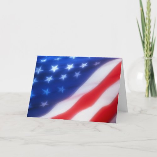 PATRIOTIC THANK YOU CARD