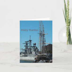 Patriotic Thanks Card