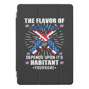 Patriotic The Flavor of Patriotism iPad Pro Cover